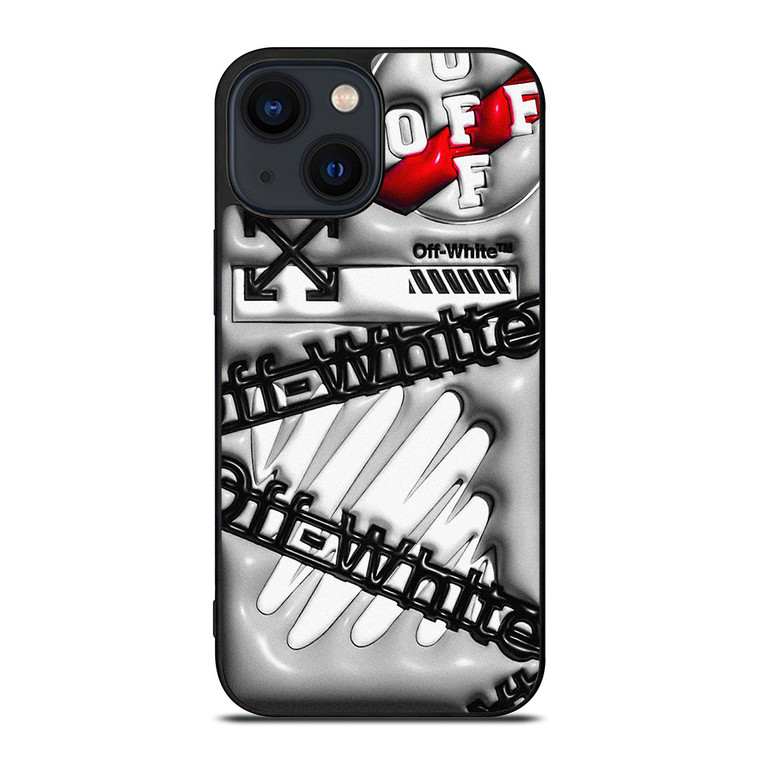 OFF WHITE 3D ART iPhone 14 Plus Case Cover