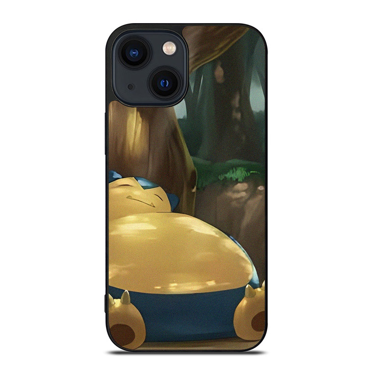 POKEMON SLEEP SNORLAX iPhone 14 Plus Case Cover