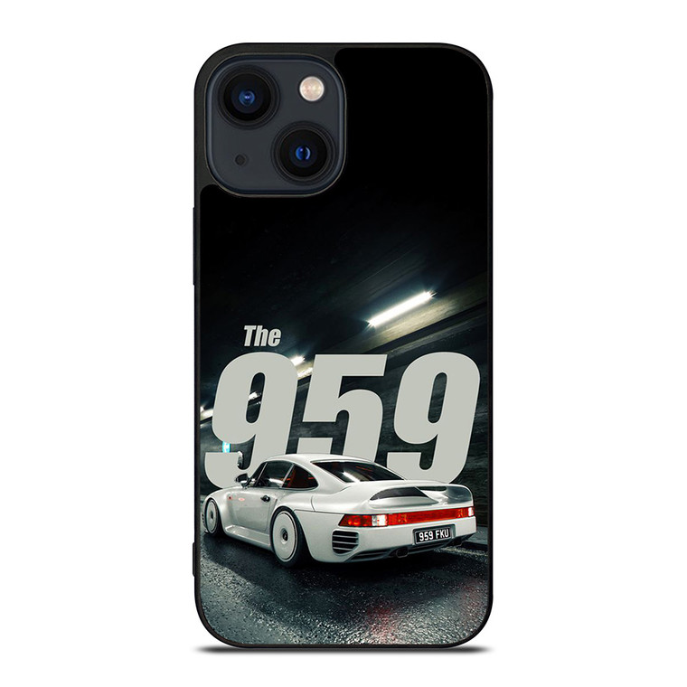 PORSCHE 959 SUPER CAR iPhone 14 Plus Case Cover