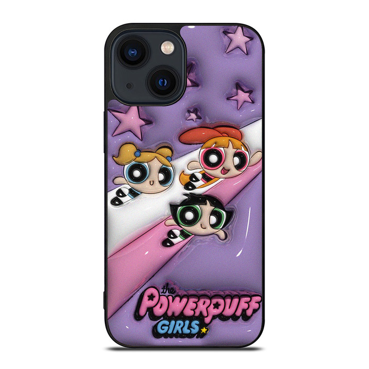 POWERPUFF GIRLS 3D ART iPhone 14 Plus Case Cover