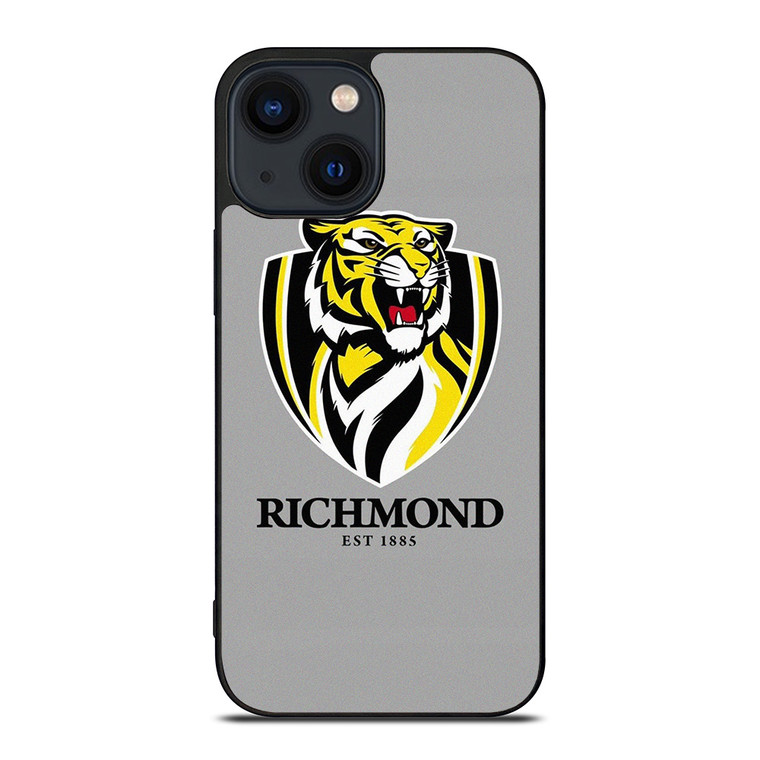 RICHMOND TIGERS FOOTBALL LOGO 1885 iPhone 14 Plus Case Cover