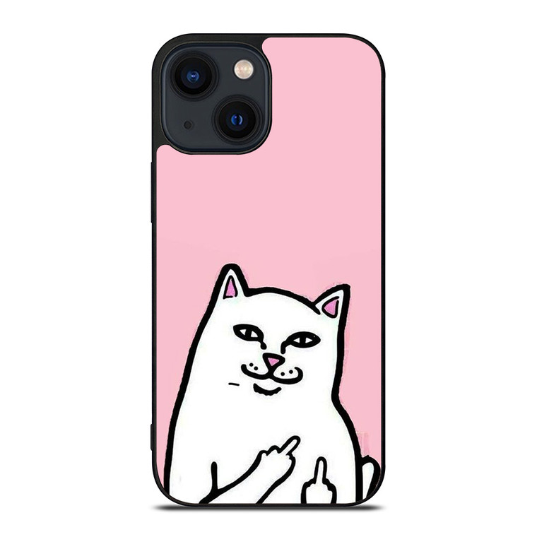 RIPNDIP CAT PINK iPhone 14 Plus Case Cover