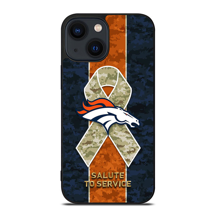 SALUTE TO SERVICE DENVER BRONCOS iPhone 14 Plus Case Cover