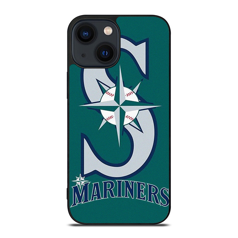 SEATTLE MARINERS BASEBALL TEAM LOGO iPhone 14 Plus Case Cover