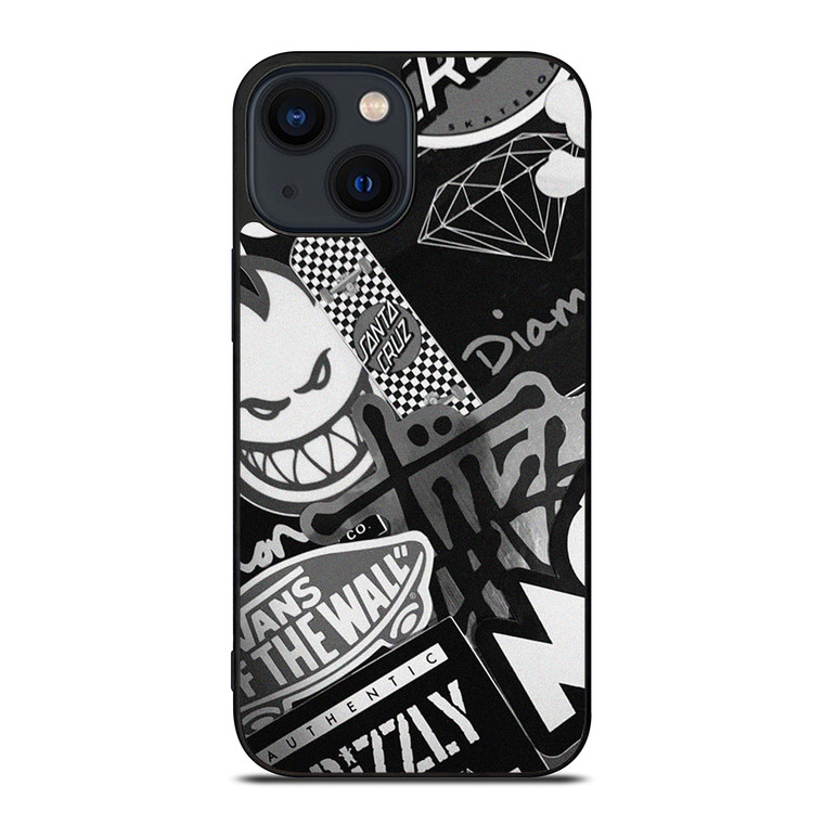 SKATEBOARD BRAND LOGO COLLECTION iPhone 14 Plus Case Cover