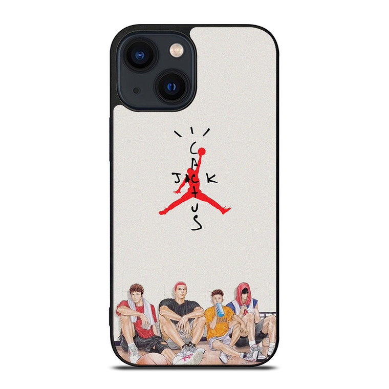 SLAM DUNK CACTUS JACK AIR JORDAN iPhone 14 Plus Case Cover