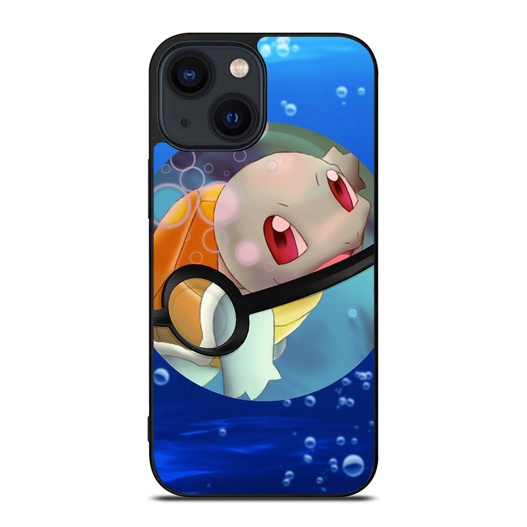SQUIRTLE POKEMON BALL iPhone 14 Plus Case Cover