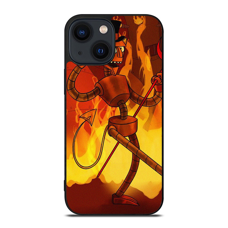 THE ROBOT DEVIL FUTURAMA iPhone 14 Plus Case Cover