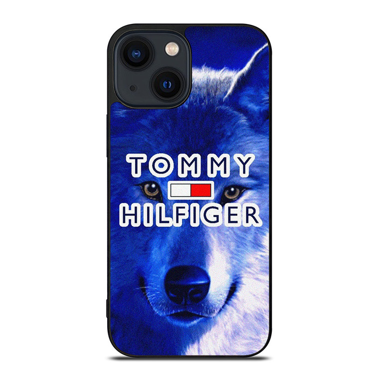 TOMMY HILFIGER WOLF LOGO iPhone 14 Plus Case Cover TOMMY HILFIGER WOLF LOGO iPhone 14 Plus Case Cover
