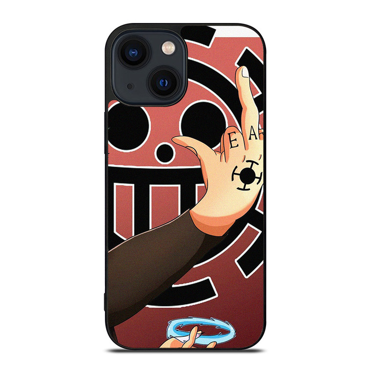 TRAFALGAR LAW ONE PIECE SYMBOL iPhone 14 Plus Case Cover