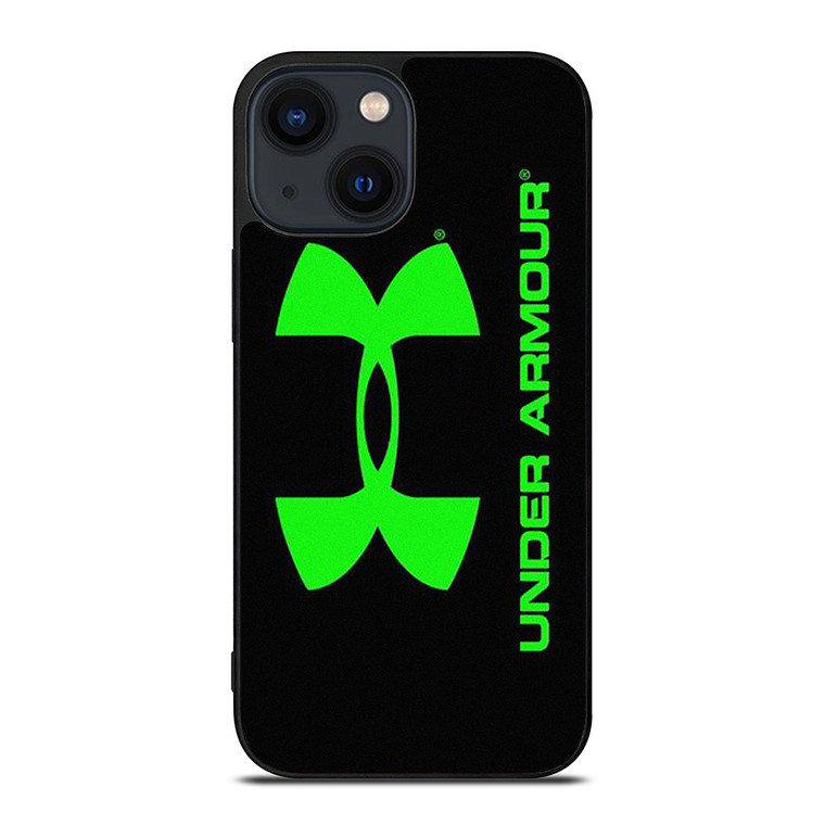UNDER ARMOUR GREEN LOGO iPhone 14 Plus Case Cover