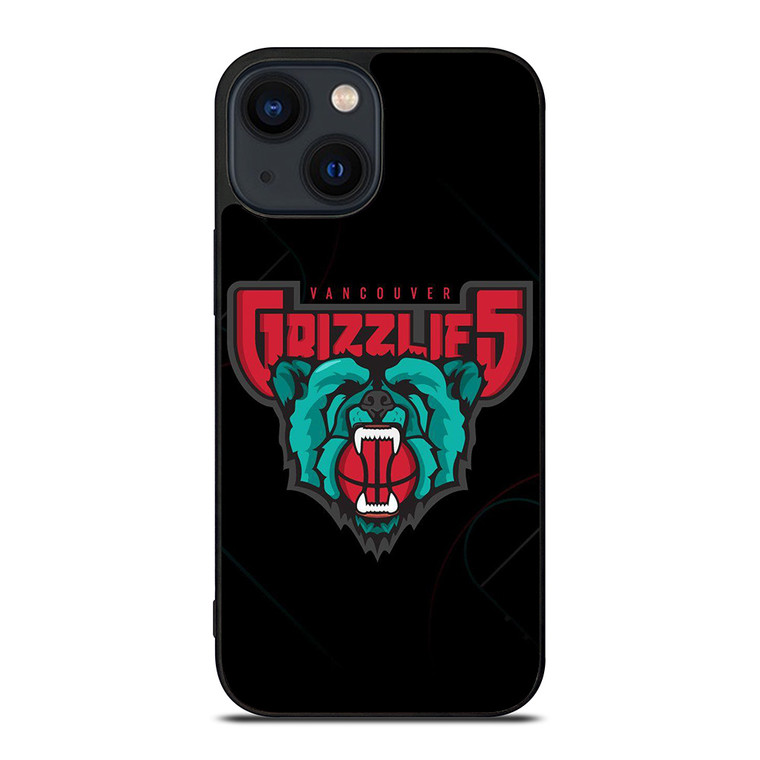 VANCOUVER GRIZZLIES BASKETBAL LOGO iPhone 14 Plus Case Cover
