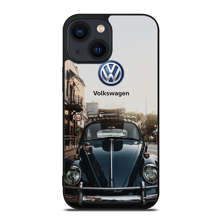 VW VOLKSWAGEN BEETLE VINTAGE LOGO iPhone 14 Plus Case Cover