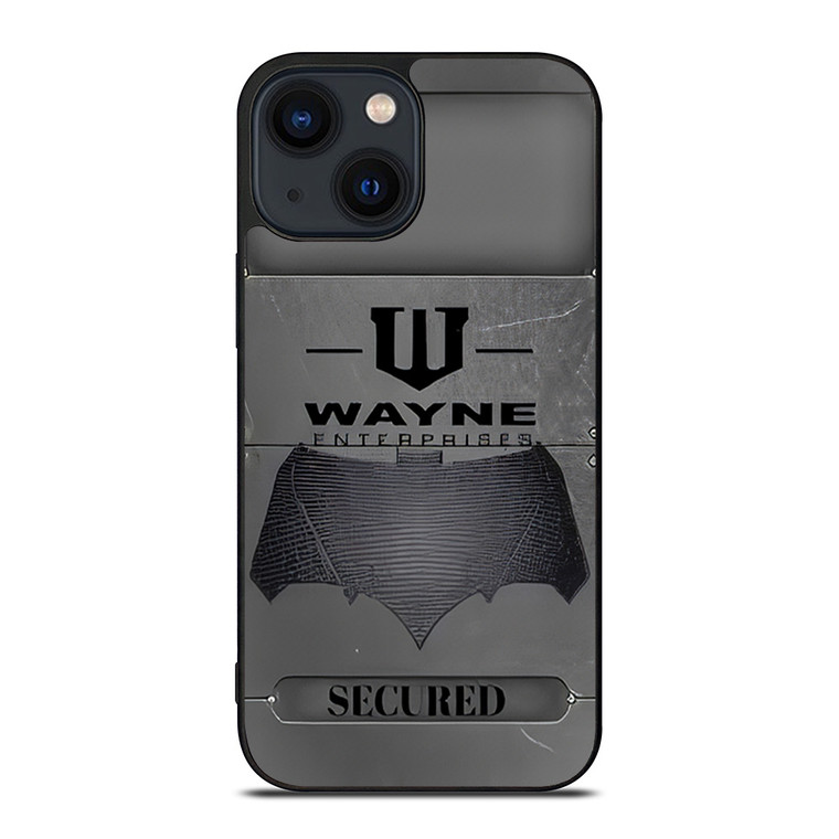 WAYNE ENTERPRISES METAL LOGO iPhone 14 Plus Case Cover