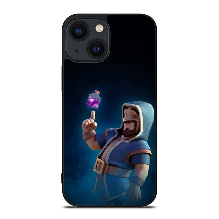 WIZARD CLASH ROYALE GAMES iPhone 14 Plus Case Cover