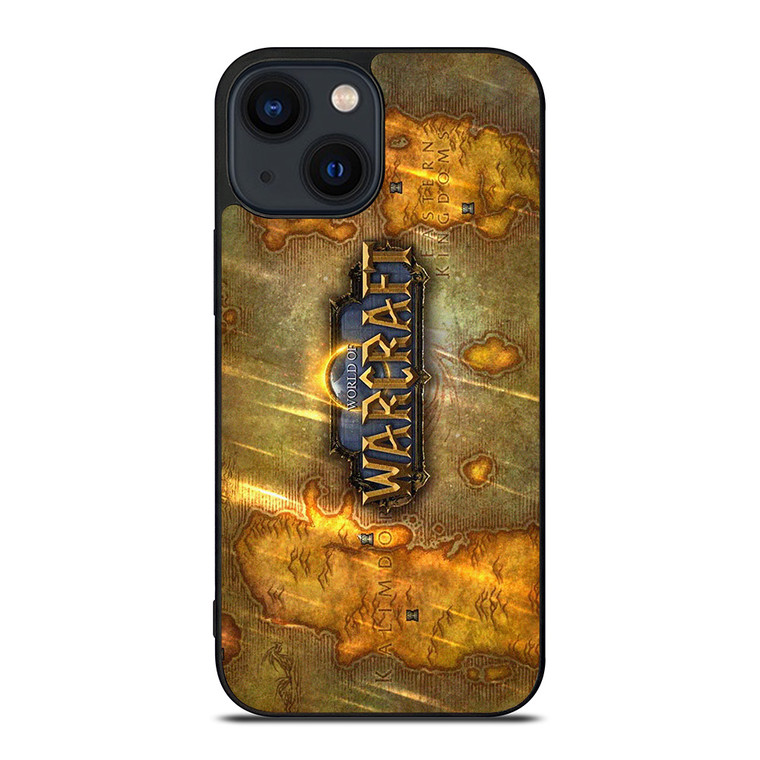 WORLD OF WARCRAFT GAMES MAP 2 iPhone 14 Plus Case Cover