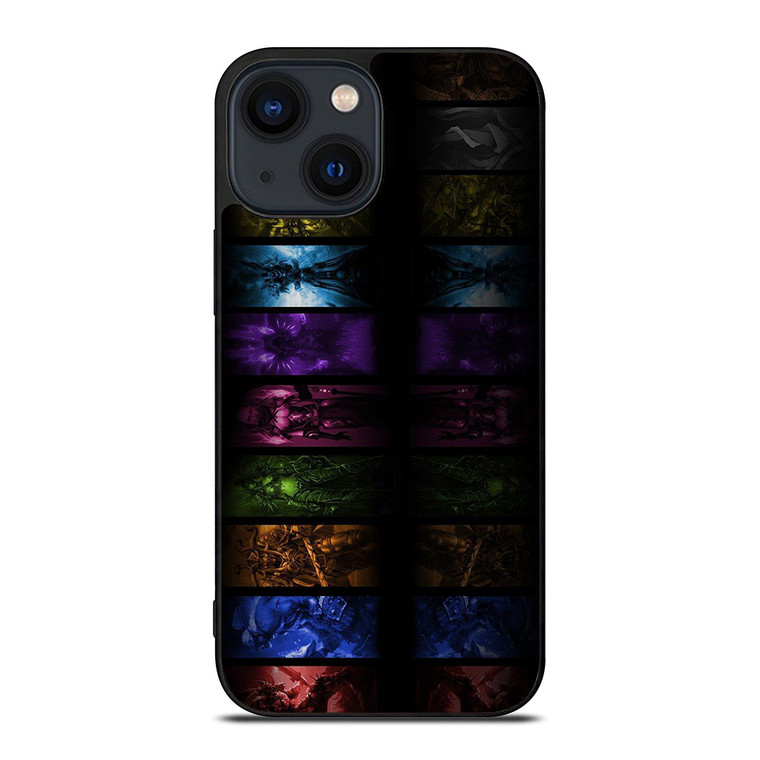 WORLD OF WARCRAFT HERO COLLAGE iPhone 14 Plus Case Cover