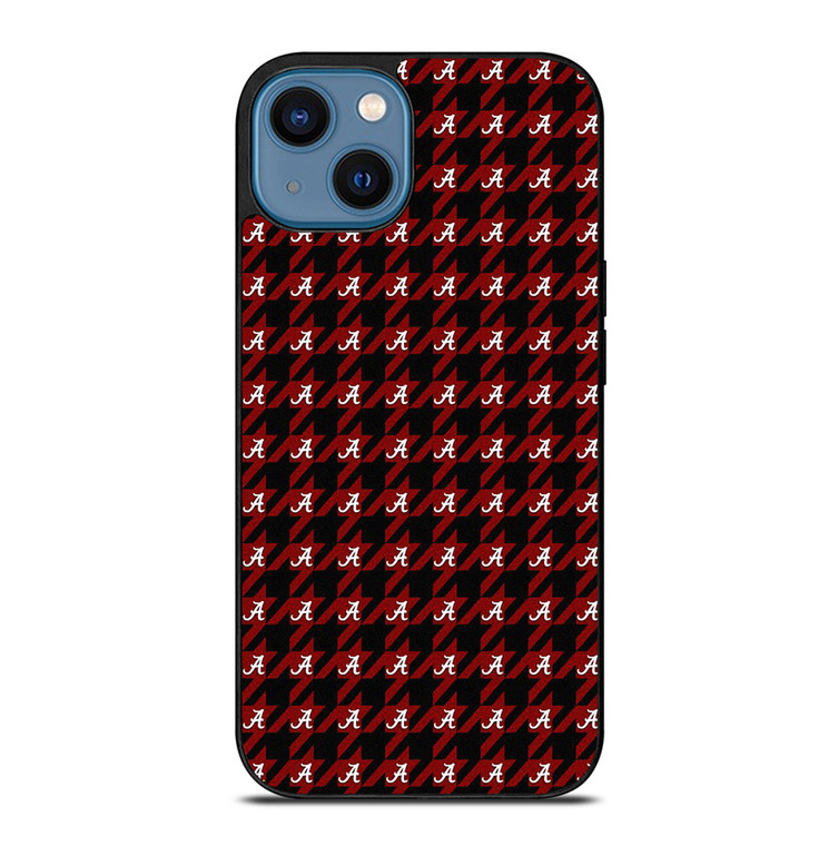 ALABAMA CRIMSON LOGO PATTERN iPhone 14 Case Cover