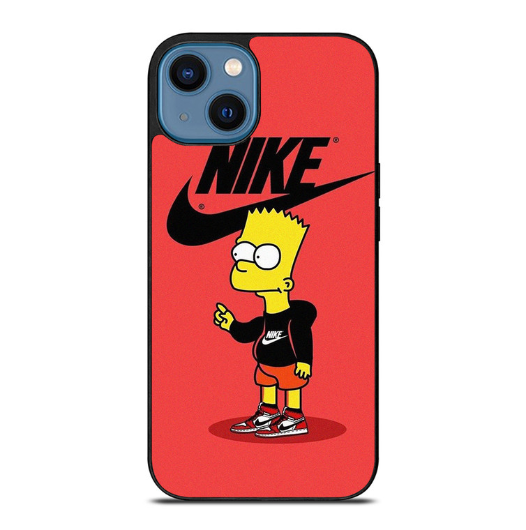 BART SIMPSONS NIKE RED iPhone 14 Case Cover