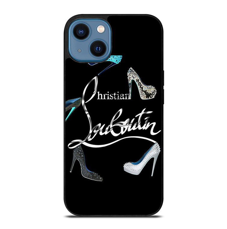 CHRISTIAN LOUBOUTIN LUXURY SHOES LOGO iPhone 14 Case Cover