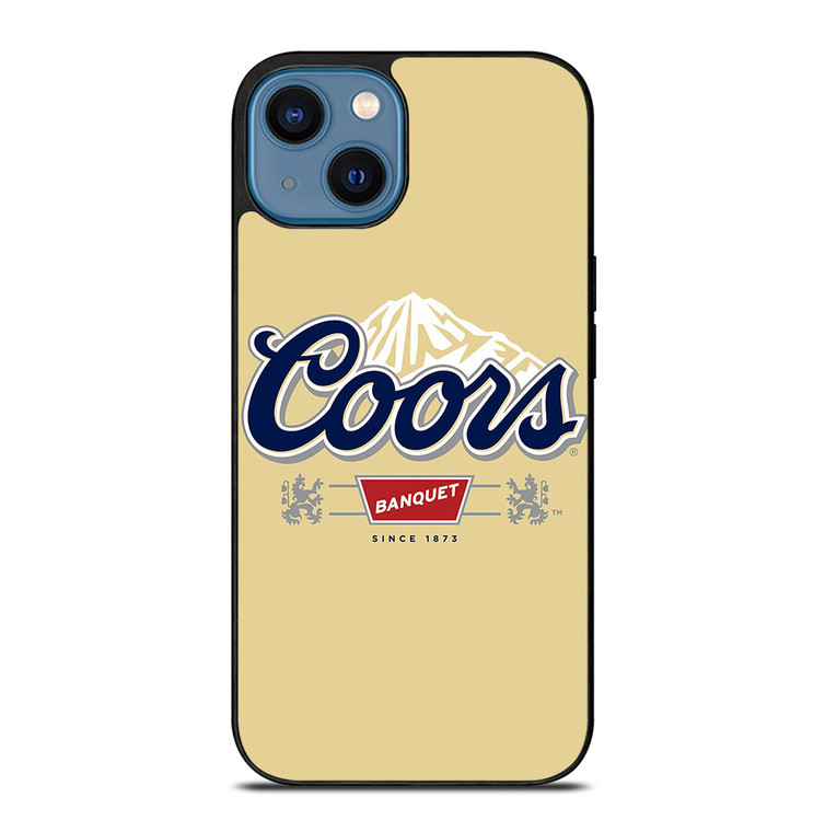 COORS BANQUET BEER LOGO iPhone 14 Case Cover