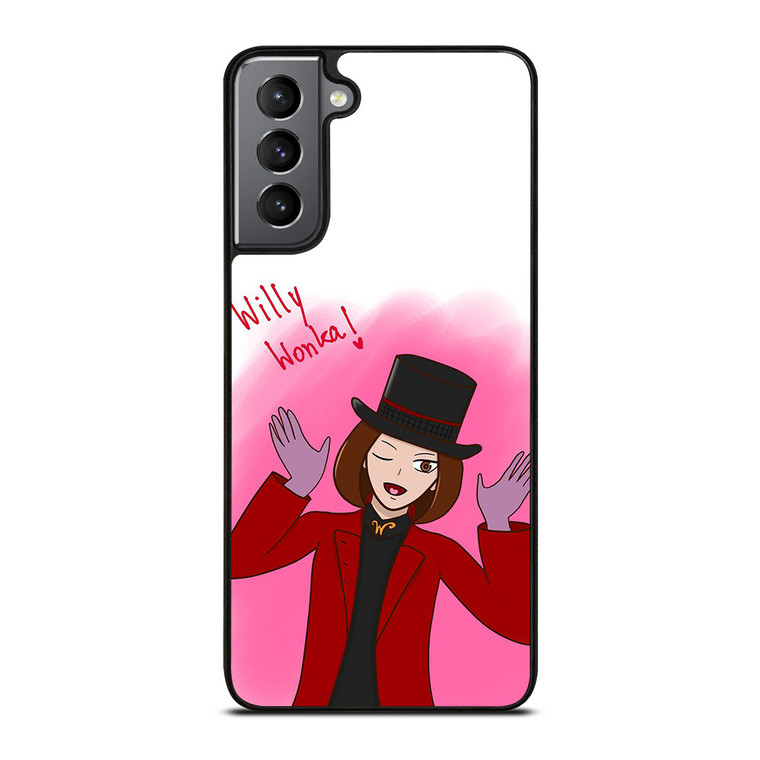 WILLY WONKA TIKTOK GUY ART  Samsung Galaxy S21 Plus Case Cover