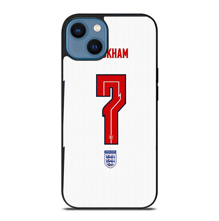 DAVID BECKHAM ENGLISH NATIONAL TEAM iPhone 14 Case Cover