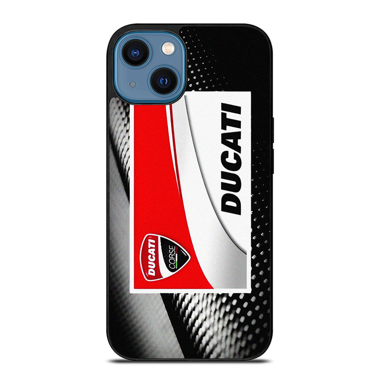 DUCATI CORSE MOTORSPORT LABEL iPhone 14 Case Cover