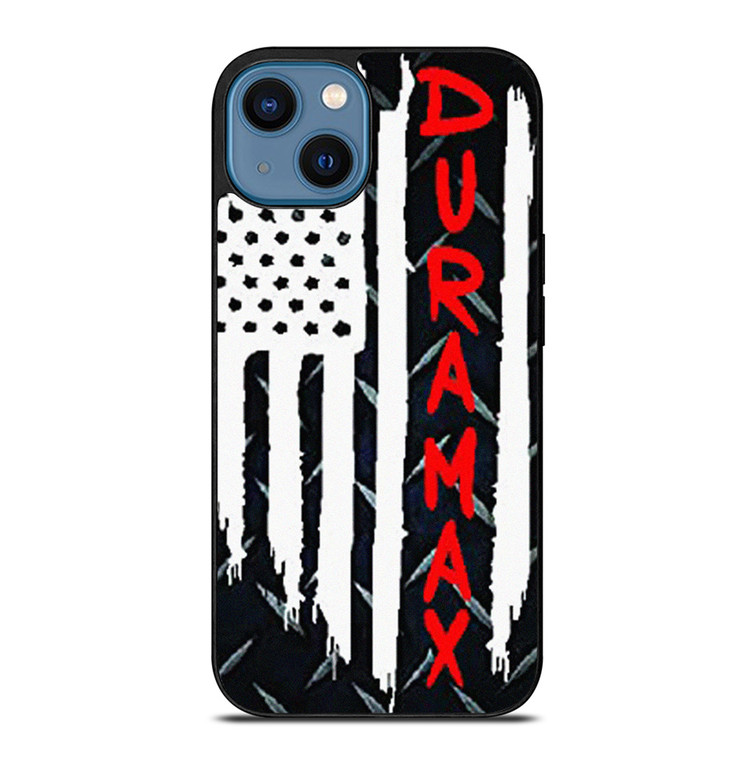 DURAMAX DIESEL USA METAL SYMBOM iPhone 14 Case Cover