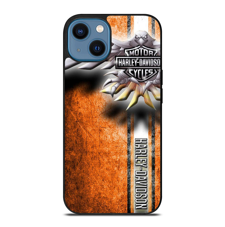 HARLEY DAVIDSON MOTOR SYMBOL iPhone 14 Case Cover HARLEY DAVIDSON MOTOR SYMBOL iPhone 14 Case Cover