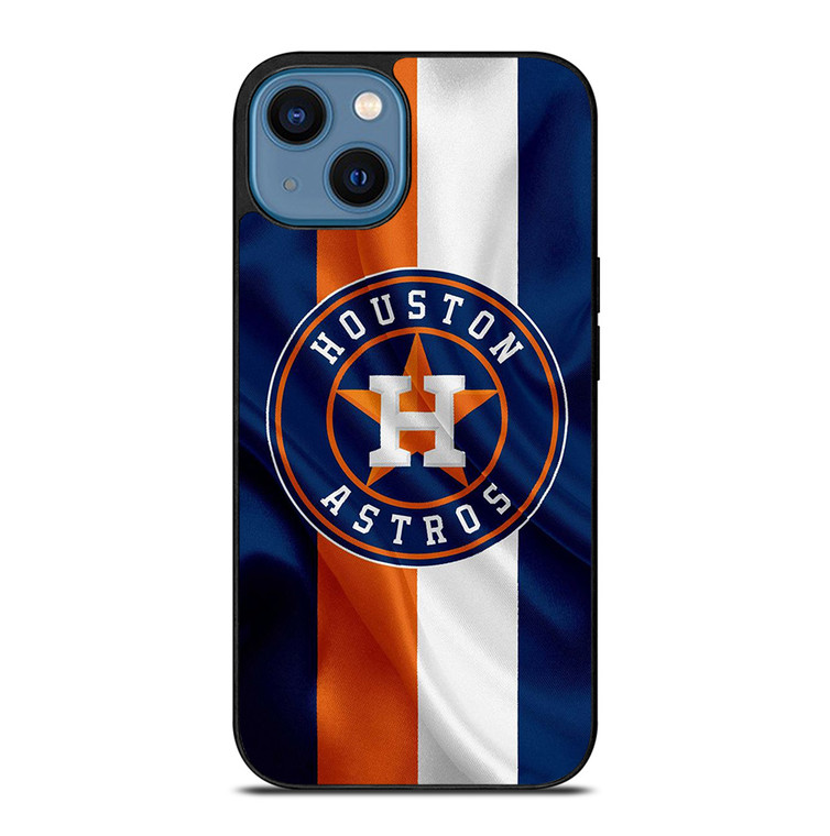 HOUSTON ASTROS BASEBALL FLAG iPhone 14 Case Cover