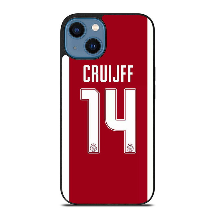 JOHAN CRUIJFF AJAX AMSTERDAM iPhone 14 Case Cover