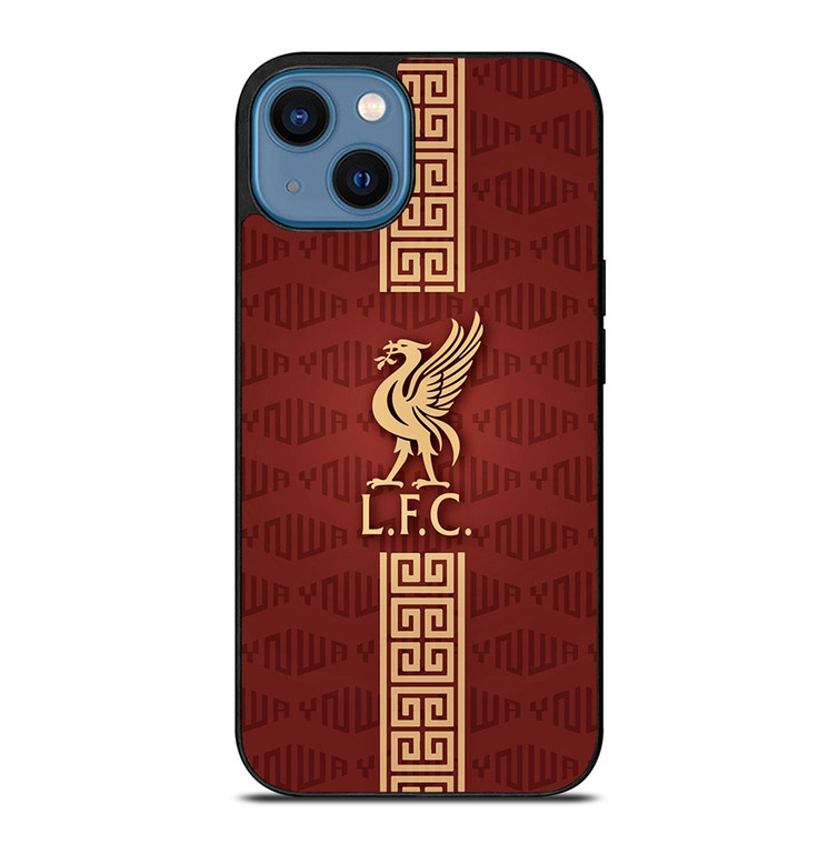 LIVERPOOL LFC YNWA PATTERN iPhone 14 Case Cover