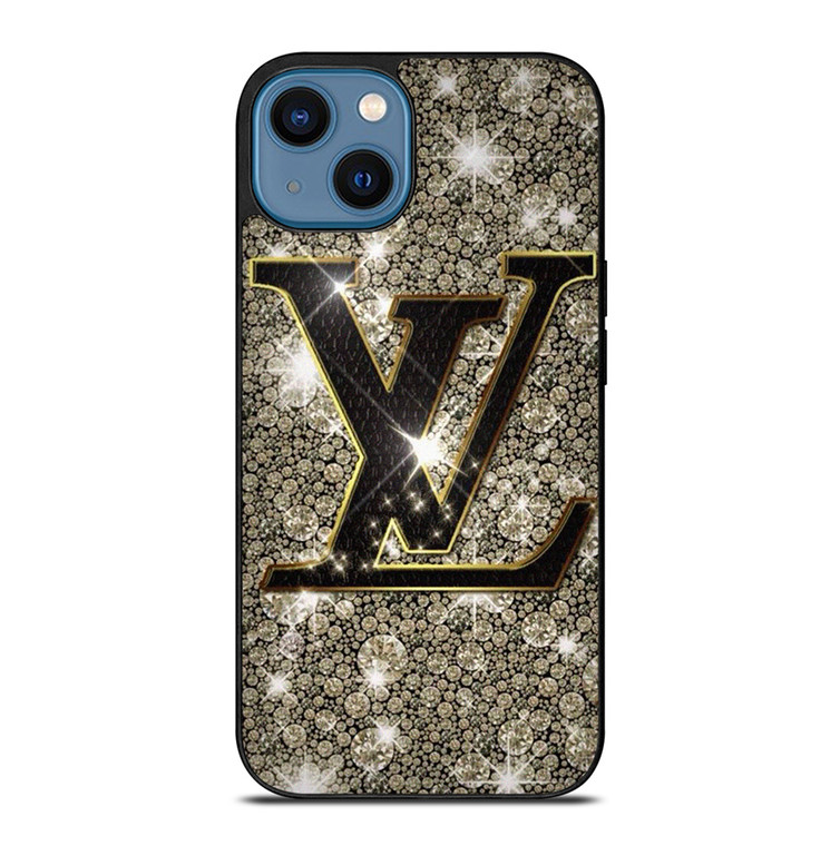 LOUIS VUITTON GLITTER EMBLEM iPhone 14 Case Cover