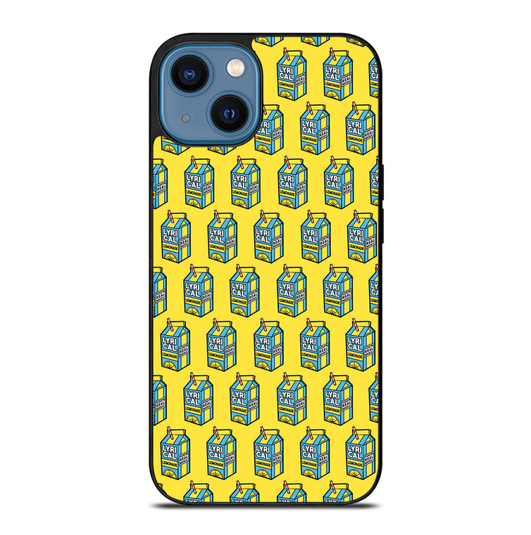 LYRICAL LEMONADE YELLOW PATTERN iPhone 14 Case Cover