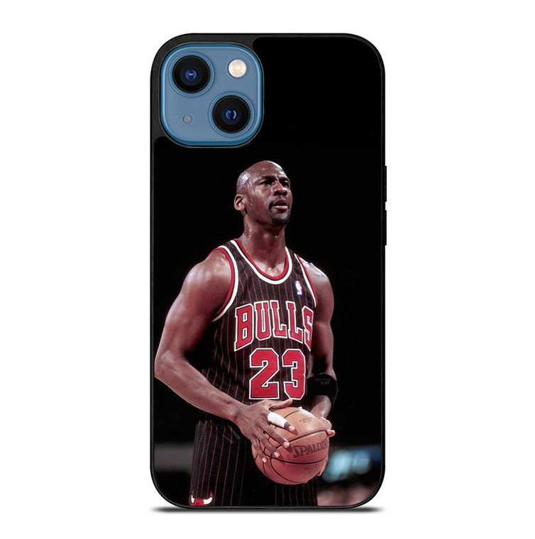 MICHAEL JORDAN CHICAGO BULLS BASKETBALL iPhone 14 Case Cover MICHAEL JORDAN CHICAGO BULLS BASKETBALL iPhone 14 Case Cover