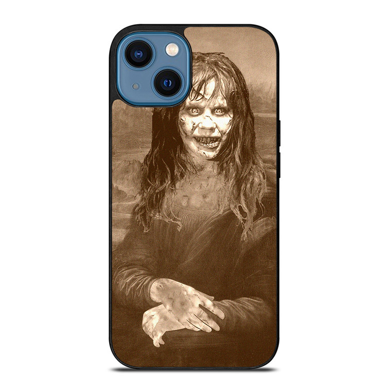 MONA LISA HORROR SCARY iPhone 14 Case Cover MONA LISA HORROR SCARY iPhone 14 Case Cover