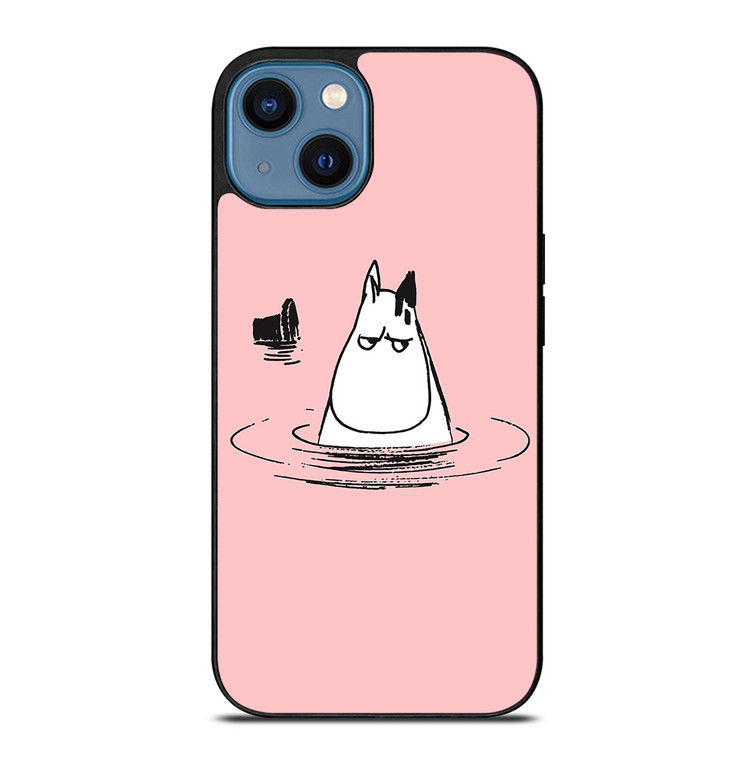 MOOMIN CARTOON PINK iPhone 14 Case Cover