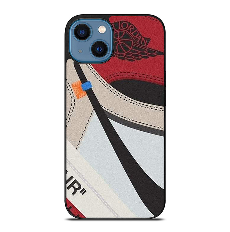 NIKE AIR JORDAN SILHOUETTE iPhone 14 Case Cover