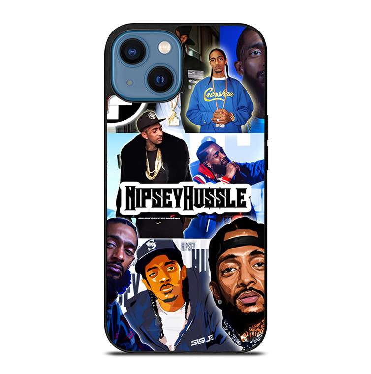 NIPSEY HUSSLE RAPPER COLLAGE iPhone 14 Case Cover