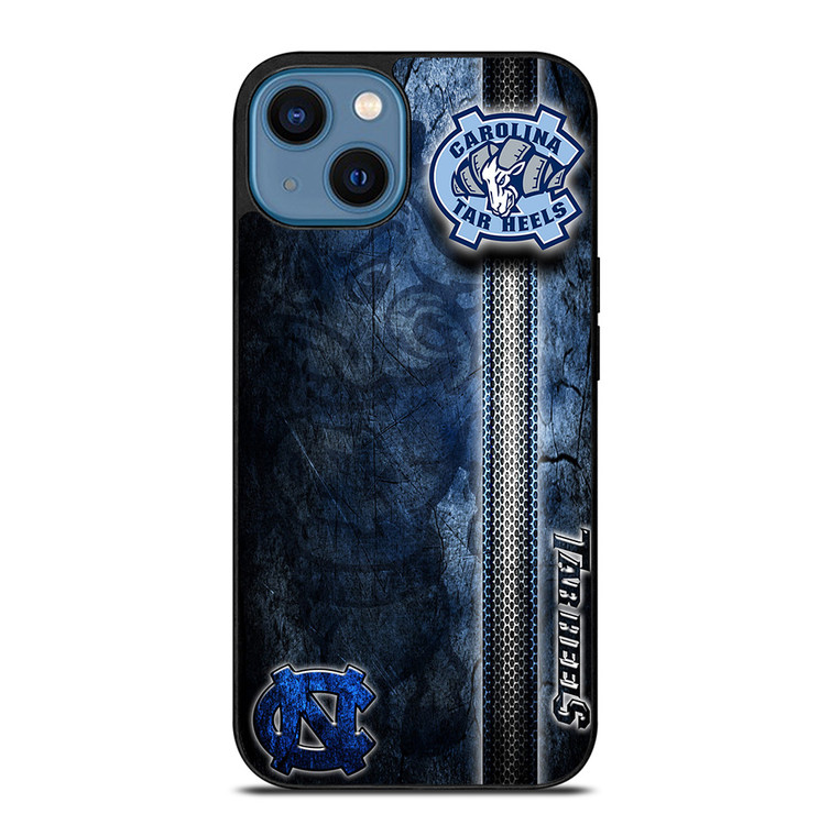 NORTH CAROLINA TAR HEELS GRUNGE LOGO iPhone 14 Case Cover NORTH CAROLINA TAR HEELS GRUNGE LOGO iPhone 14 Case Cover