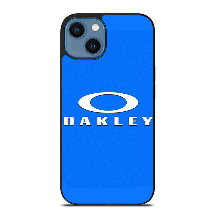 OAKLEY BLUE LOGO iPhone 14 Case Cover