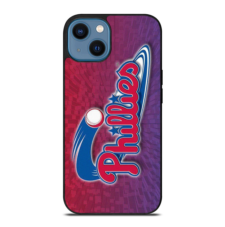 PHILADELPHIA PHILLIES BASEBALL EMBLEM iPhone 14 Case Cover