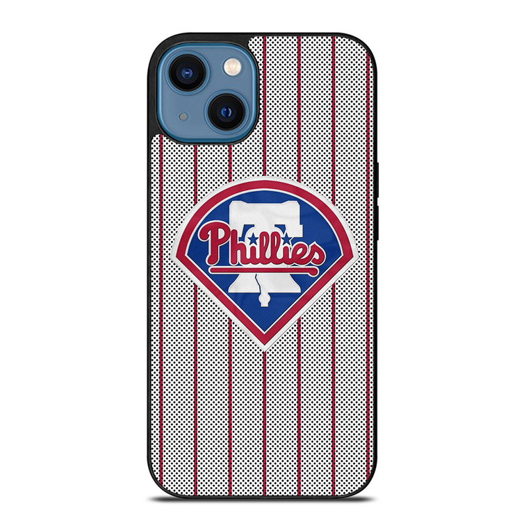 PHILADELPHIA PHILLIES CARBON LOGO iPhone 14 Case Cover