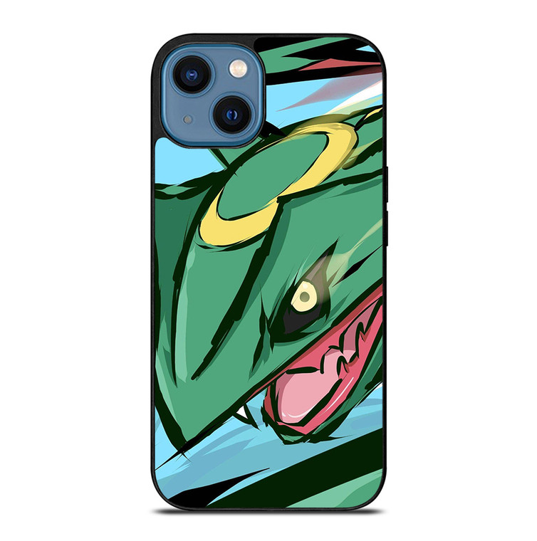 POKEMON RAYQUAZA ANIME CARTOON iPhone 14 Case Cover