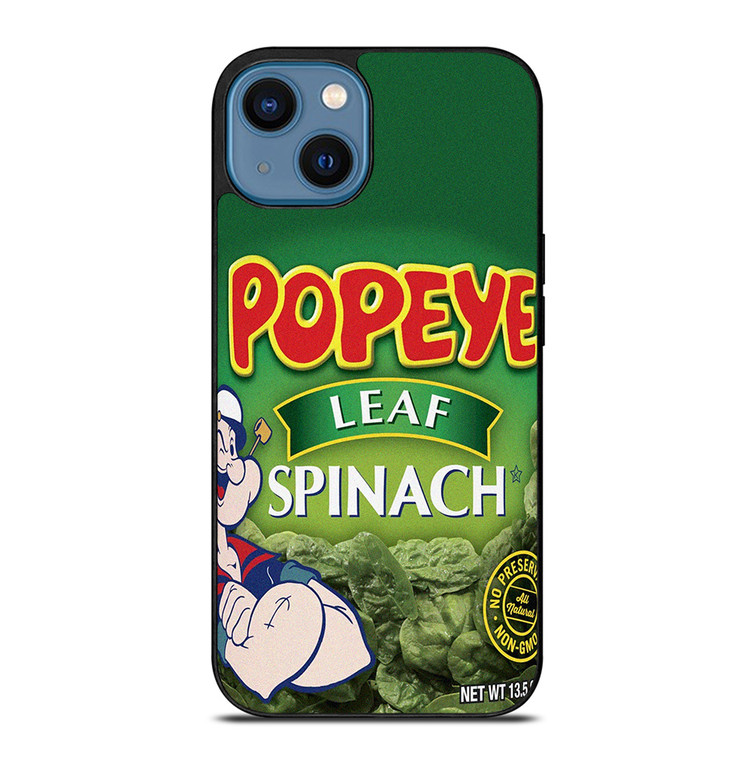 POPEYE LEAF SPINACH iPhone 14 Case Cover