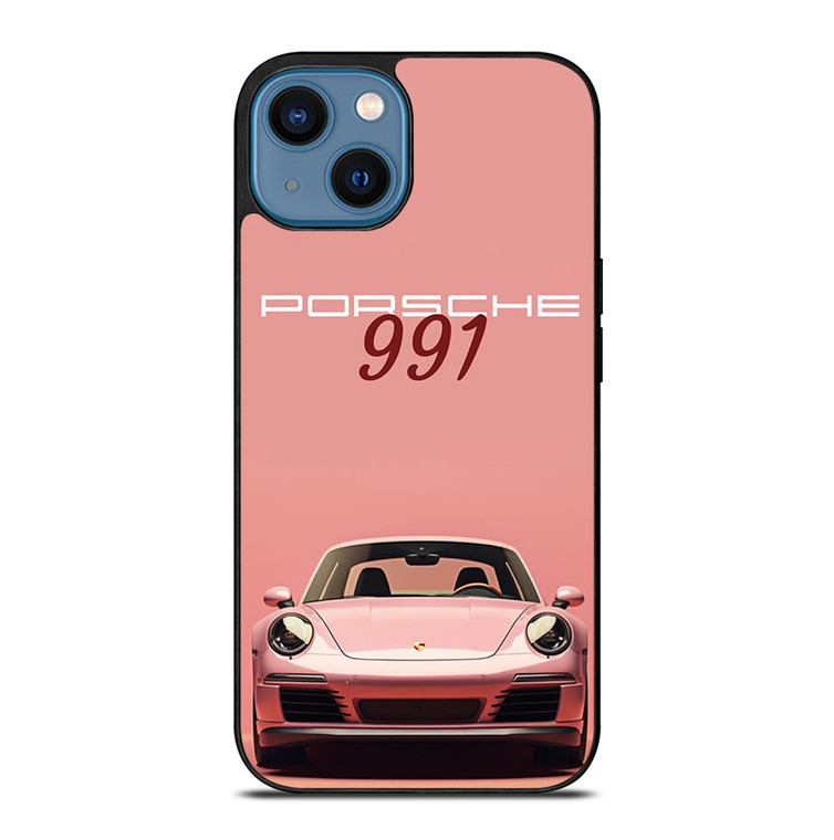 POSRCHE 991 PINK iPhone 14 Case Cover