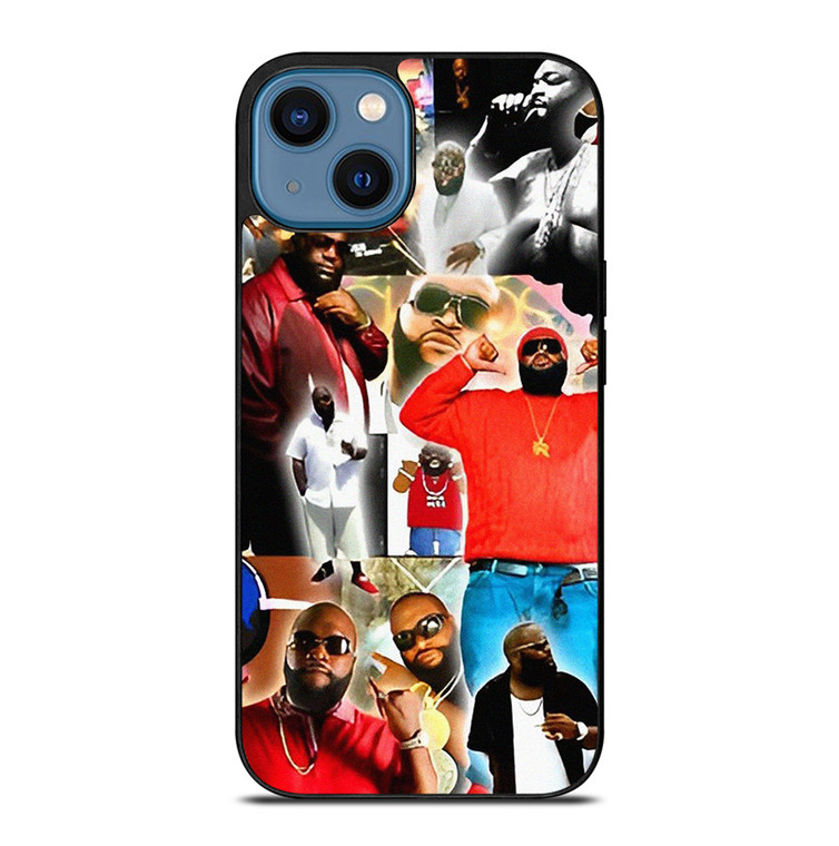 RICK ROSS RAPPER COLLAGE iPhone 14 Case Cover