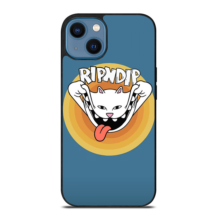 RIPNDIP THE CAT CARTOON iPhone 14 Case Cover