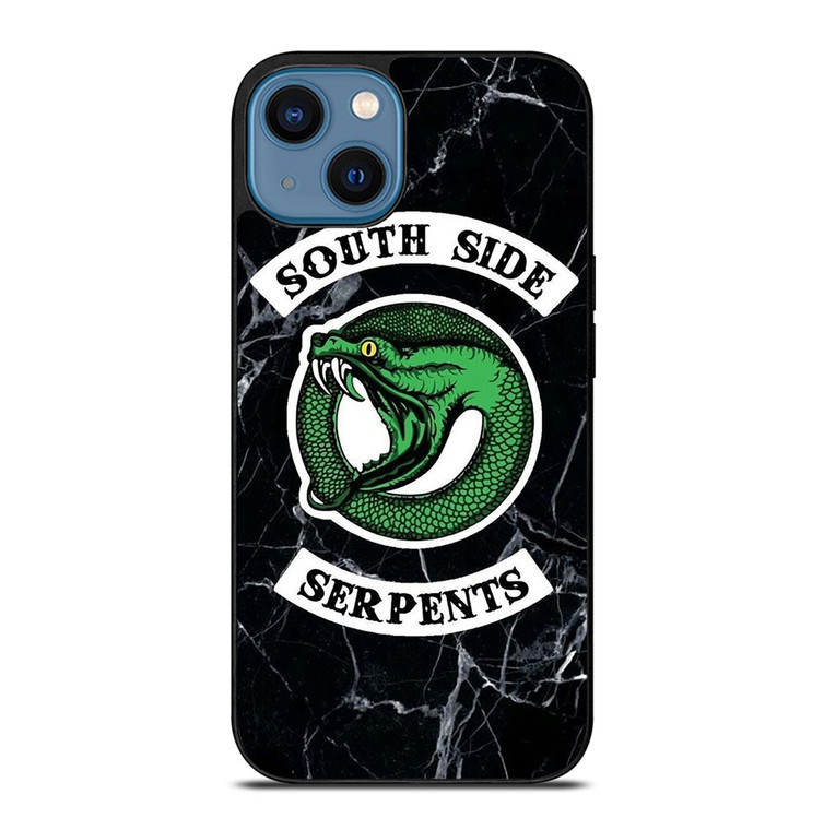 RIVERDALE SOUTH SIDE SERPENTS MARBLE iPhone 14 Case Cover